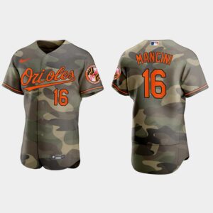 Trey Mancini Baltimore Orioles 2021 National Armed Forces Day Jersey - Camo