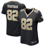 Adam Trautman New Orleans Saints  Women's Game Jersey - Black