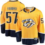 Dante Fabbro Nashville Predators Replica Player Jersey - Gold