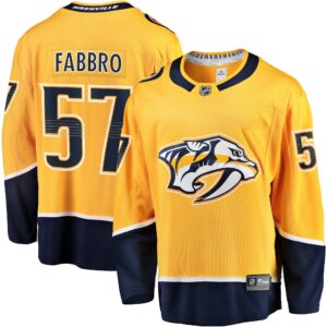 Dante Fabbro Nashville Predators Replica Player Jersey - Gold