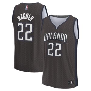 Franz Wagner Orlando Magic  2022/23 Fastbreak Jersey - City Edition - Black