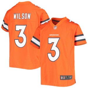 Russell Wilson Denver Broncos  Youth Alternate Game Jersey - Orange