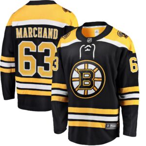 Brad Marchand Boston Bruins Home Breakaway Jersey - Black