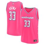 Kyle Kuzma Washington Wizards  2022/23 Fastbreak Jersey - City Edition - Pink