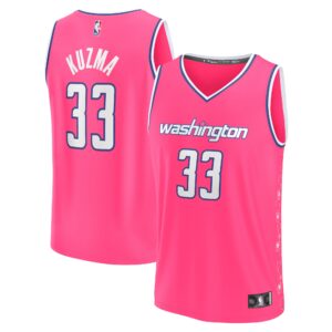 Kyle Kuzma Washington Wizards  2022/23 Fastbreak Jersey - City Edition - Pink