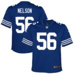 Quenton Nelson Indianapolis Colts Youth Game Jersey - Royal
