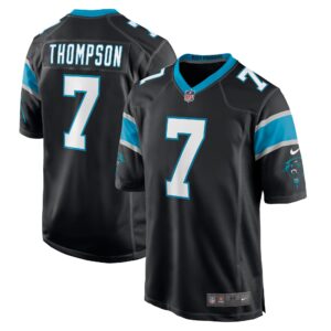 Shaq Thompson Carolina Panthers  Player Game Jersey - Black
