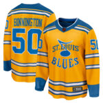 Binnington St.Louis Blues Special Edition 2.0 Breakaway Player Jersey - Yellow