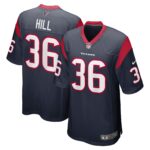 Brandon Hill Houston Texans  Team Game Jersey - Navy