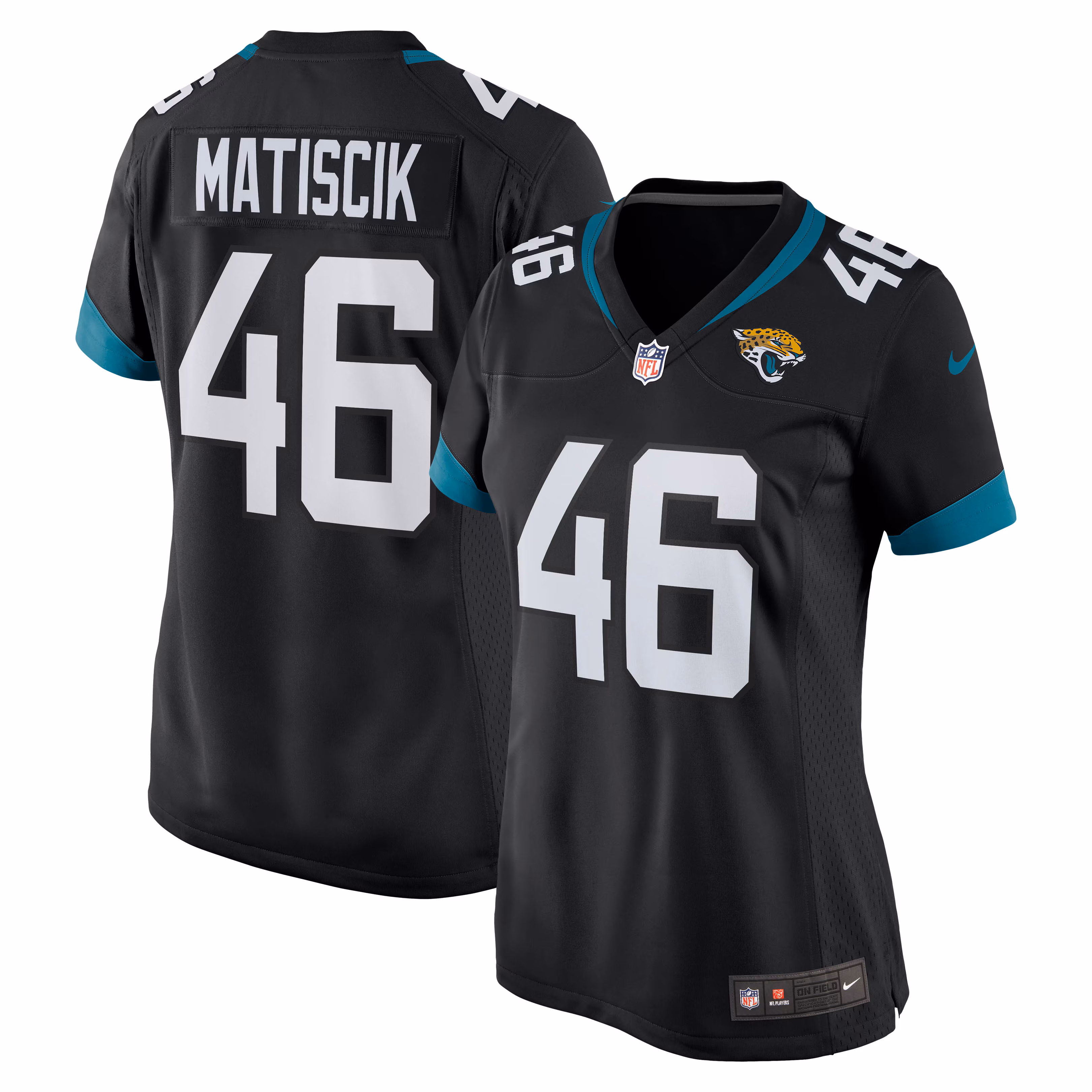 Ross Matiscik Jacksonville Jaguars Women's Game Jersey - Black
