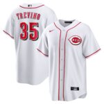 Cincinnati Reds Jose Trevino #35 White Home Replica Jersey