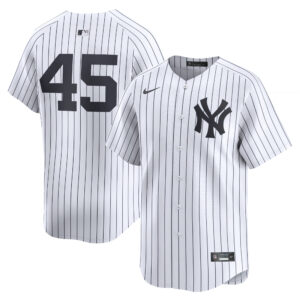 Men's New York Yankees #45 Gerrit Cole  White Home Limited Player Jersey