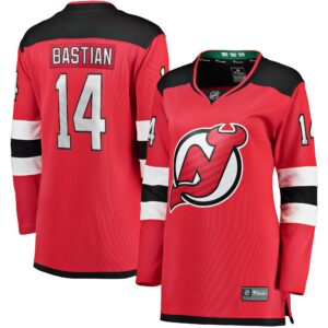 Nathan Bastian New Jersey Devils Women's Home Team Breakaway Player Jersey - Red