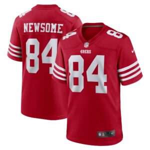 Dazz Newsome San Francisco 49ers  Team Game Jersey - Scarlet