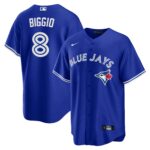 Men's Toronto Blue Jays Cavan Biggio  Royal Replica Player Name Jersey