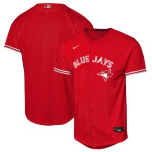 Toronto Blue Jays Youth Canada Day Replica Jersey - Red