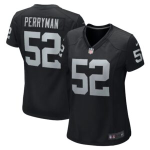 Denzel Perryman Las Vegas Raiders  Women's Game Jersey - Black