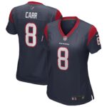David Carr Houston Texans Women's Game Retired Player Jersey - Navy