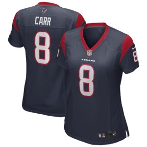 David Carr Houston Texans Women's Game Retired Player Jersey - Navy