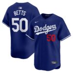 Men's Los Angeles Dodgers Mookie Betts  Royal Alternate Limited Player Jersey