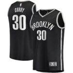 Seth Curry Brooklyn Nets  Fast Break Replica Jersey - Icon Edition - Black