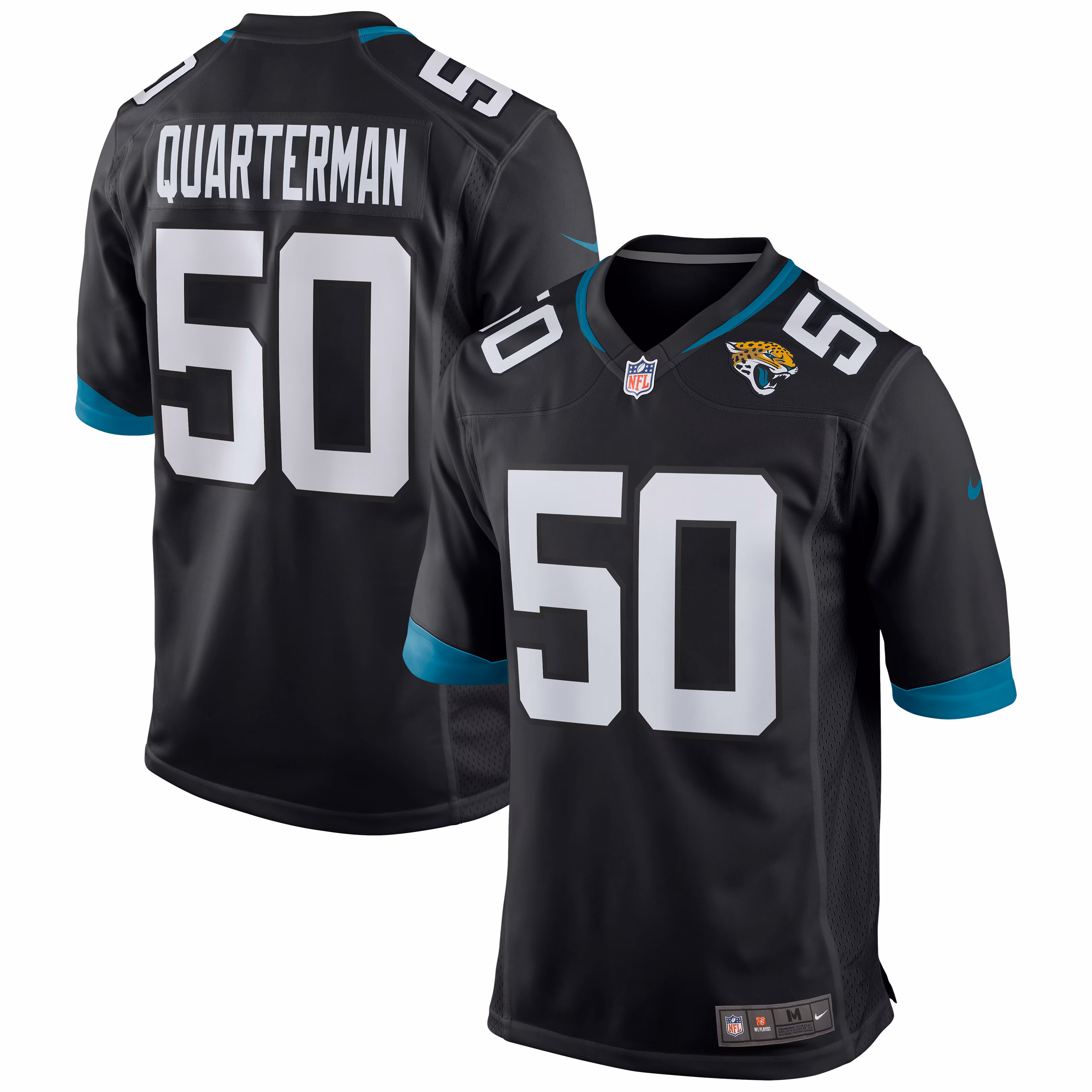 Shaquille Quarterman Jacksonville Jaguars Game Jersey - Black