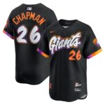 Men's San Francisco Giants Matt Chapman #26 Anthracite City Connect Limited Jersey