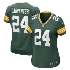Tariq Carpenter Green Bay Packers  Women's Player Game Jersey - Green