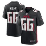 Joshua Miles Atlanta Falcons  Game Jersey -  Black