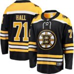 Taylor Hall Boston Bruins 2017/18 Home Breakaway Replica Jersey - Black
