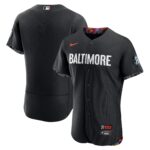 Baltimore Orioles Black City Connect Authentic Jersey