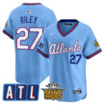 Austin Riley #27 Atlanta Braves 2026 City Connect x Outkast Vapor Premier Limited Jersey - All Stitched