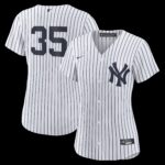 Women's New York Yankees Cody Bellinger #35 White Home Replica Jersey