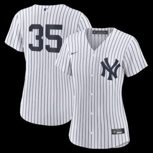 Women's New York Yankees Cody Bellinger #35 White Home Replica Jersey
