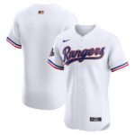 Men's Texas Rangers #Blank  White 2024 Gold Collection Elite Jersey