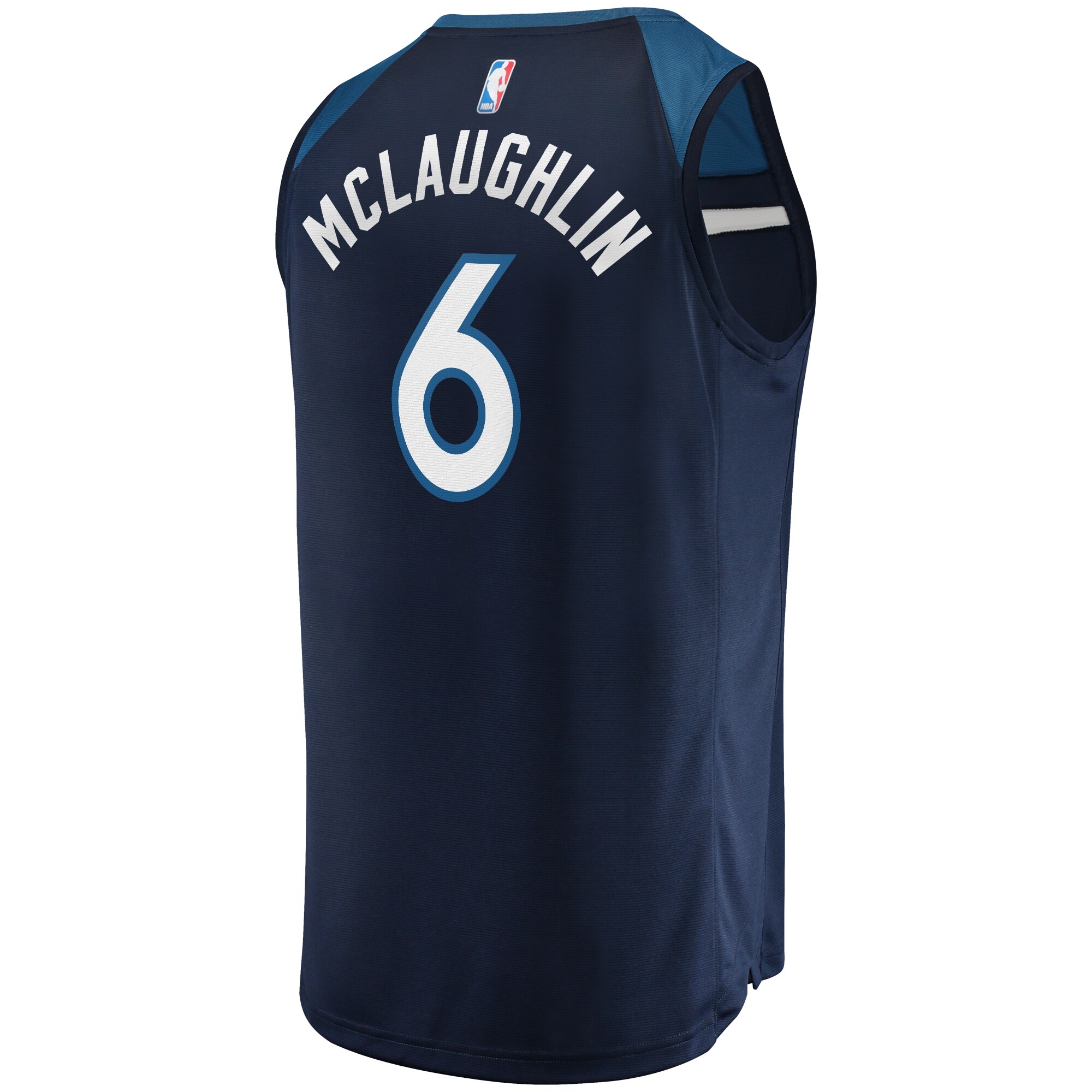 McLaughlin Minnesota Timberwolves Fast Break Player Jersey - Icon Edition - Navy - Image 3