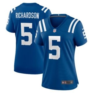 Anthony Richardson Indianapolis Colts  Women's 2023 Draft First Round Pick Game Jersey - Royal