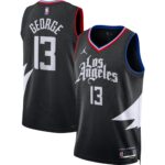 Paul George 2022/23 LA Clippers  Unisex Swingman Jersey - Statement Edition - Black