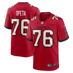 Iosua Opeta Tampa Bay Buccaneers  Game Jersey -  Red