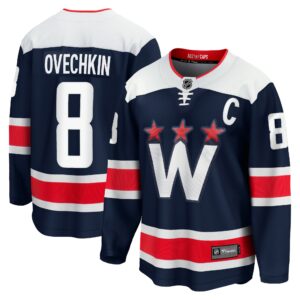 Alexander Ovechkin Washington Capitals 2020/21 Alternate Premier Breakaway Player Jersey - Navy