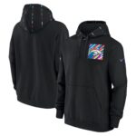 Men's  Black Denver Broncos 2023 Crucial Catch Club Pullover Hoodie