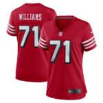 Trent Williams San Francisco 49ers  Women's Alternate Game Jersey - Scarlet