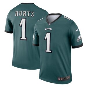 Jalen Hurts Philadelphia Eagles  Legend Jersey - Midnight Green
