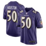 Justin Houston Baltimore Ravens  Game Jersey - Purple