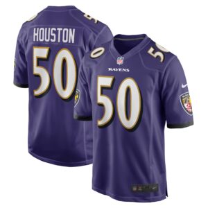 Justin Houston Baltimore Ravens  Game Jersey - Purple
