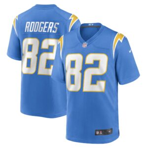 Richard Rodgers Los Angeles Chargers  Game Player Jersey - Powder Blue