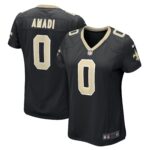 Ugo Amadi New Orleans Saints Women's Team Game Jersey -  Black