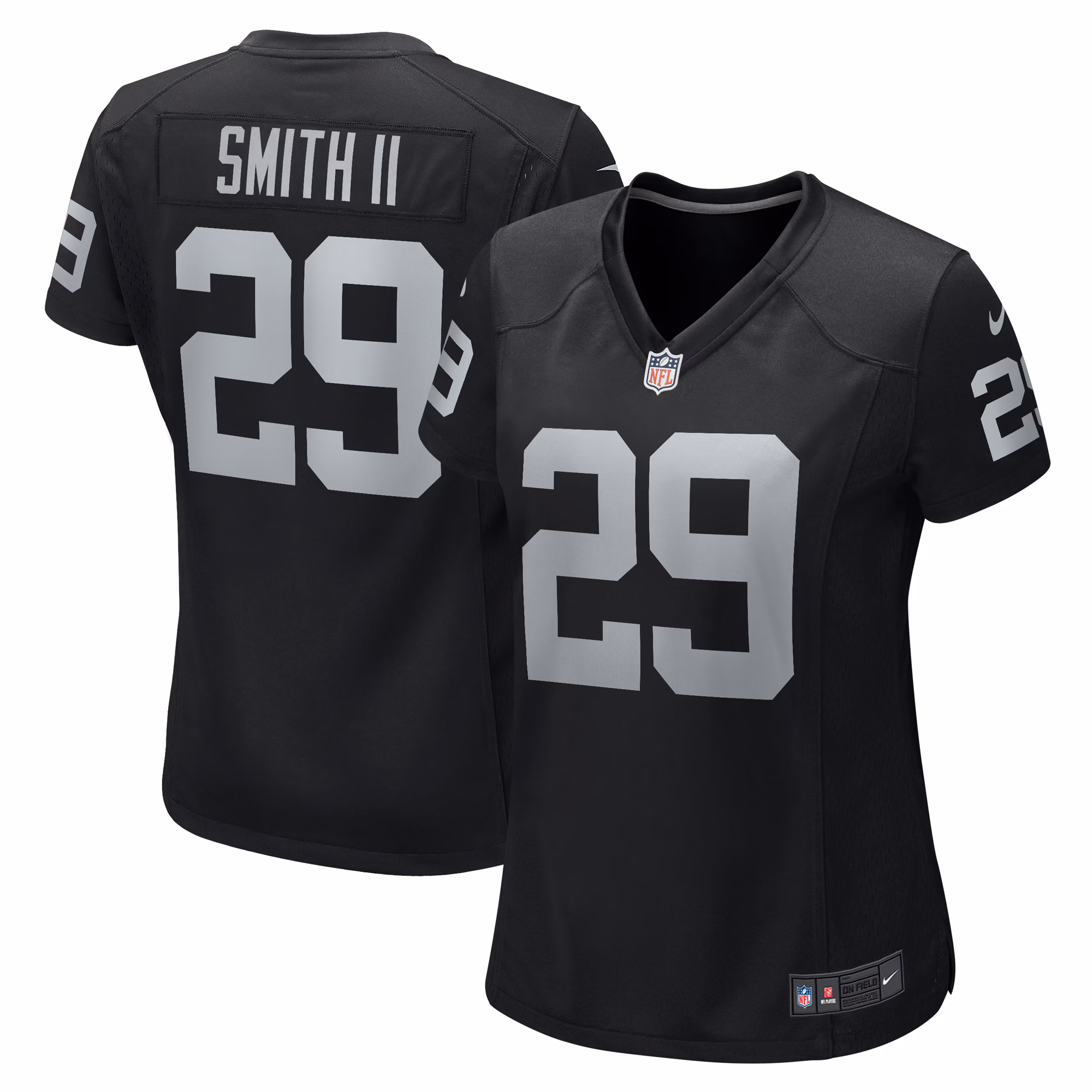 Christopher Smith II Las Vegas Raiders Women's Team Game Jersey -  Black
