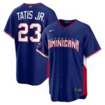 Fernando Tatis Jr. #23 Dominican Republic Baseball 2026 World Baseball Classic Road Stadium Jersey - Royal