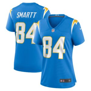 Stone Smartt Los Angeles Chargers Women's Team Game Jersey -  Powder Blue